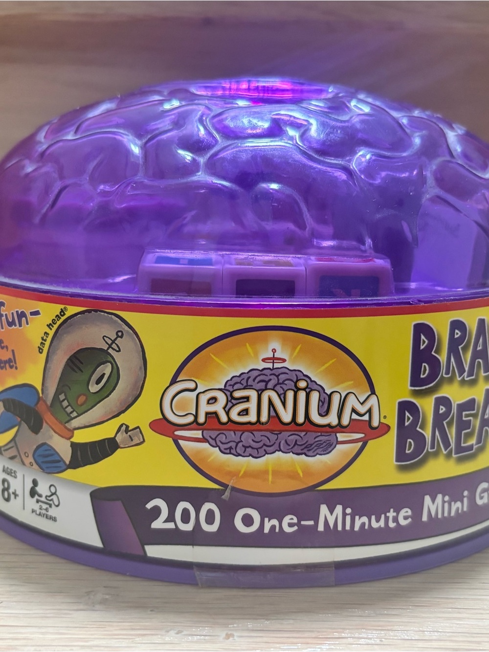 Hasbro Cranium Brain Breaks 200 One-Minute Mini Games